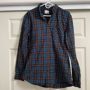 Frank & Oak Plaid Flannel Shirt